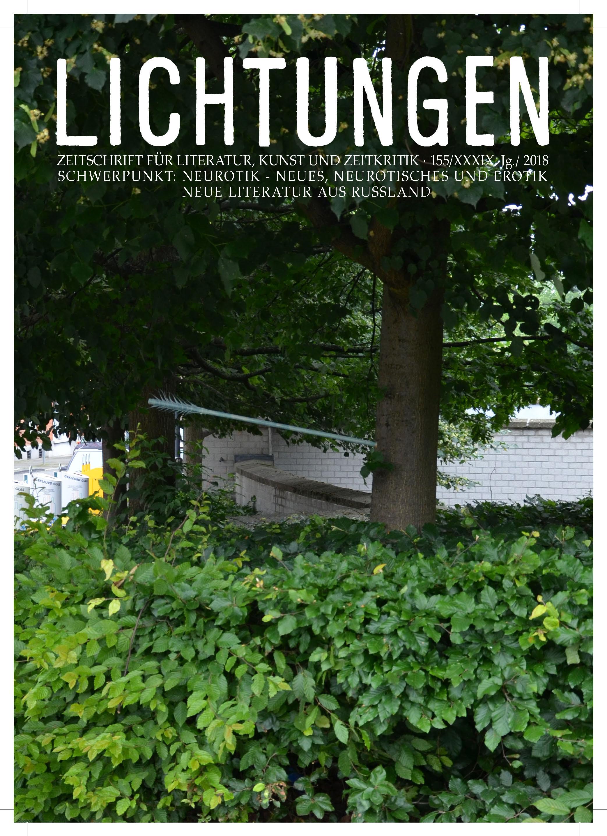 Lichtungen Ausgabe 155